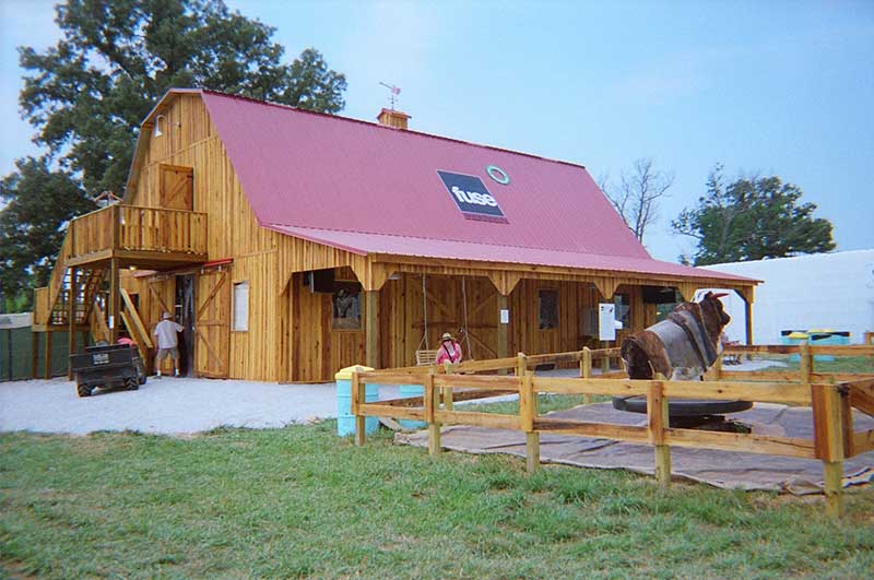 The Bonnaroo Barn in its before state.