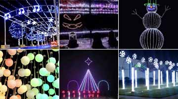 Animated Lighting | Innovative Christmas lights and displays for holidays  and special events
